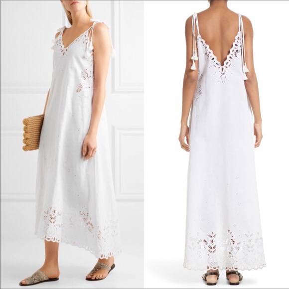 Theory Dresses & Skirts - Taytee Cotton & Linen Maxi Dress THEORY